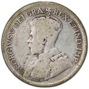SOLD Canada 1936 Dot 25 Cents Quarter Silver Coin
