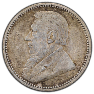 SOLD South Africa 1896 6 Pence Silver Coin