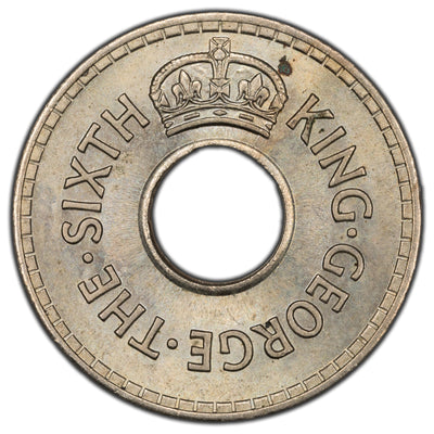 Fiji 1949 1/2 Half Penny Coin KM #16