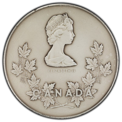 SOLD Canada 1985 Government of Canada Long & Efficient Service Silver Medal