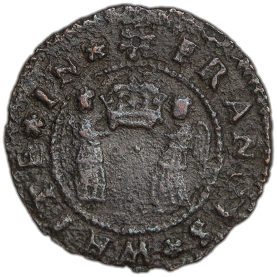 Great Britain 1667 Southwark Francis White 1/2d Half Penny Token
