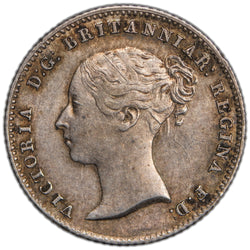 Great Britain 1838 4d Fourpence Silver Coin