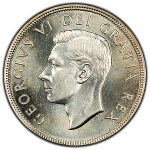 SOLD Canada 1949 $1 Silver Dollar Coin - Choice Uncirculated