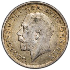 SOLD Great Britain 1916 One Shilling Silver Coin