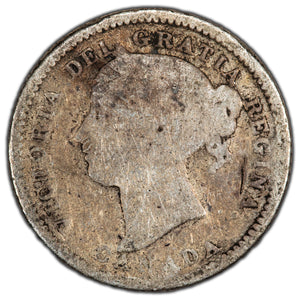 SOLD Canada 1882-H 10 Cents Dime Silver Coin