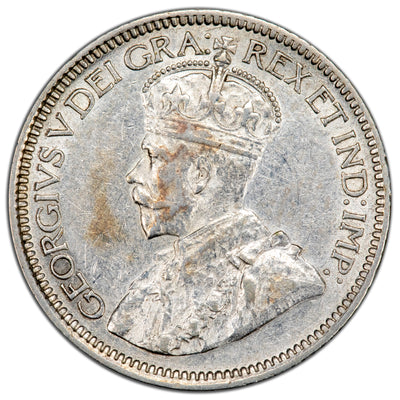 Canada 1931 10 Cents Dime Silver Coin - EF-45