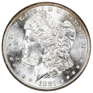 SOLD United States 1881-S $1 Morgan Silver Dollar Coin