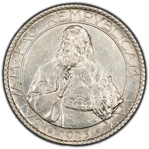 SOLD San Marino 1935 5 Lire Silver Coin KM #9