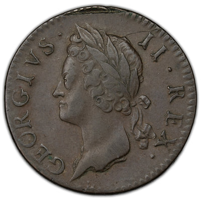 SOLD Ireland 1748 1/2d Half Penny Coin SP #6606