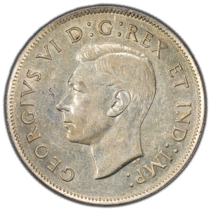 SOLD Canada 1937 50 Cents Half Dollar Silver Coin