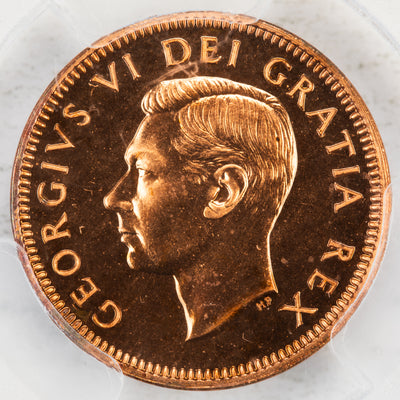 SOLD Canada 1948 1 One Cent Specimen Coin - PCGS SP-65 Red