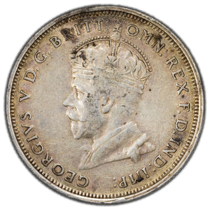 SOLD Australia 1927 One Florin Silver Coin KM #31