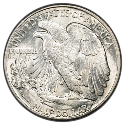 SOLD United States 1945 50 Cents Walking Liberty Half Dollar Silver Coin - Choice BU