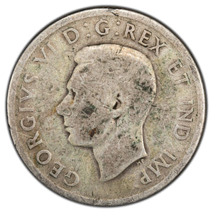 SOLD Canada 1939 $1 Silver Dollar Coin - Lowball