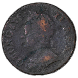 SOLD Great Britain 1754 One Farthing Coin KM #581.2