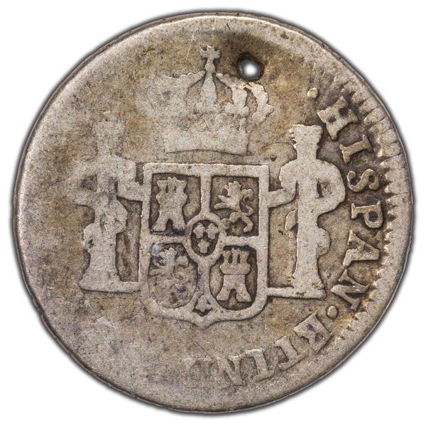 SOLD Spanish Colonial 1778 1/2 Real Silver Coin MM + Assayer Not Visib ...