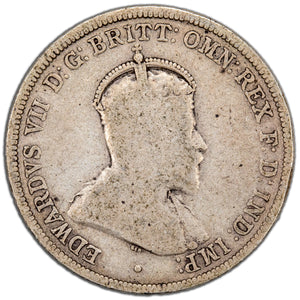 SOLD Australia 1910 Florin Silver Coin KM #21