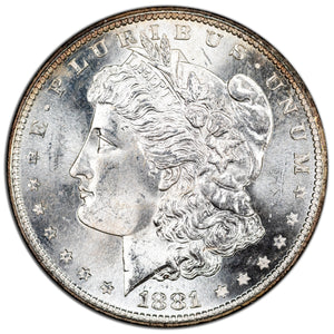 SOLD United States 1881-S $1 Morgan Silver Dollar Coin