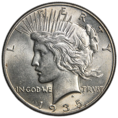United States 1935 Peace Dollar Silver Coin