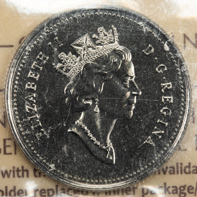 SOLD Canada 1999 September Mule 25 Cents Quarter Coin - ICCS MS-66 NBU