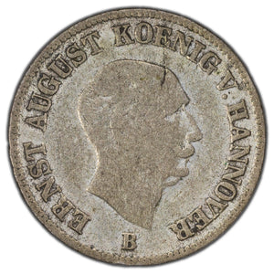 SOLD Germany Hannover 1846-B 1/12 Thaler Silver Coin KM #194
