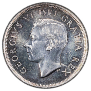 SOLD Canada 1949 $1 Silver Dollar Coin - UNC