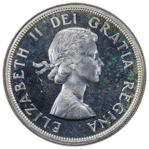 SOLD Canada 1959 $1 Silver Dollar Coin - PL Proof-Like Strike