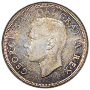 SOLD Canada 1951 $1 Silver Dollar Coin - UNC+