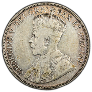 SOLD Canada 1931 50 Cents Half Dollar Silver Coin - Fine+