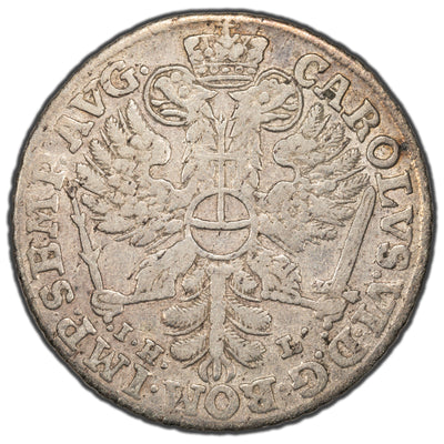 Germany Hamburg 1728 4 Schilling Silver Coin KM #359