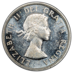 SOLD Canada 1956 $1 Silver Dollar Coin  - UNC+