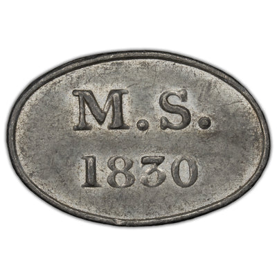 Scotland 1830 Cargill Perthshire Communion Token