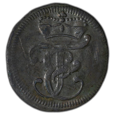 Germany Saxe-Hildburghausen 1736 One Heller Coin KM #25
