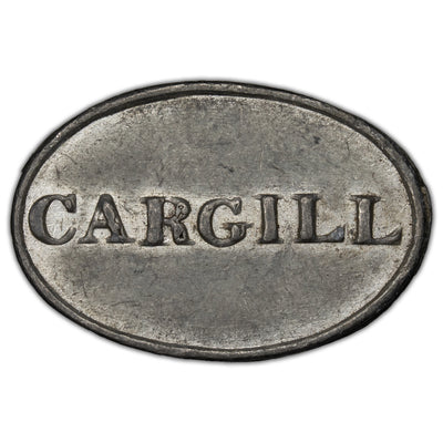 Scotland 1830 Cargill Perthshire Communion Token