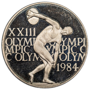 SOLD United States 1984 LA Olympics Medallion