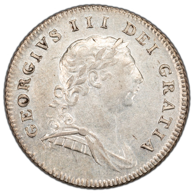 Ireland 1806 10 Pence Bank Token Silver Coin