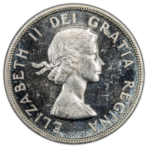SOLD Canada 1956 $1 Silver Dollar Coin  - UNC+