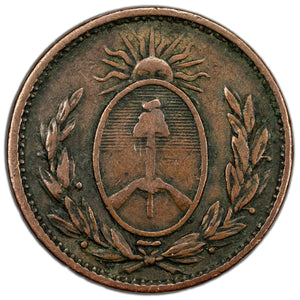 SOLD Argentina 1822 Decimo Coin