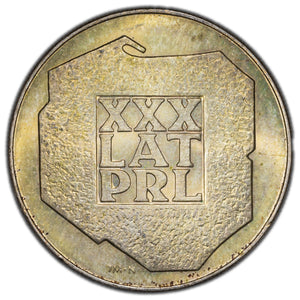 SOLD Poland 1974 200 Złotych Silver Coin Y #72