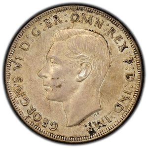 SOLD Australia 1937 Crown Silver Coin KM #34