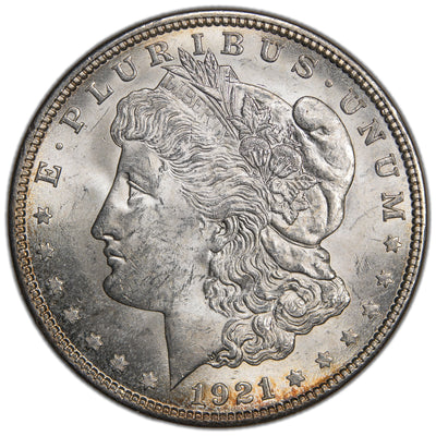 United States 1921 $1 Morgan Silver Dollar Coin