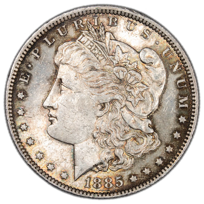 United States 1885-O $1 Morgan Dollar Silver Coin - BU
