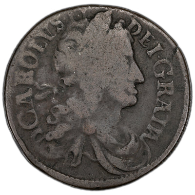 Ireland 1681 1/2 Half Penny Coin SP #6574