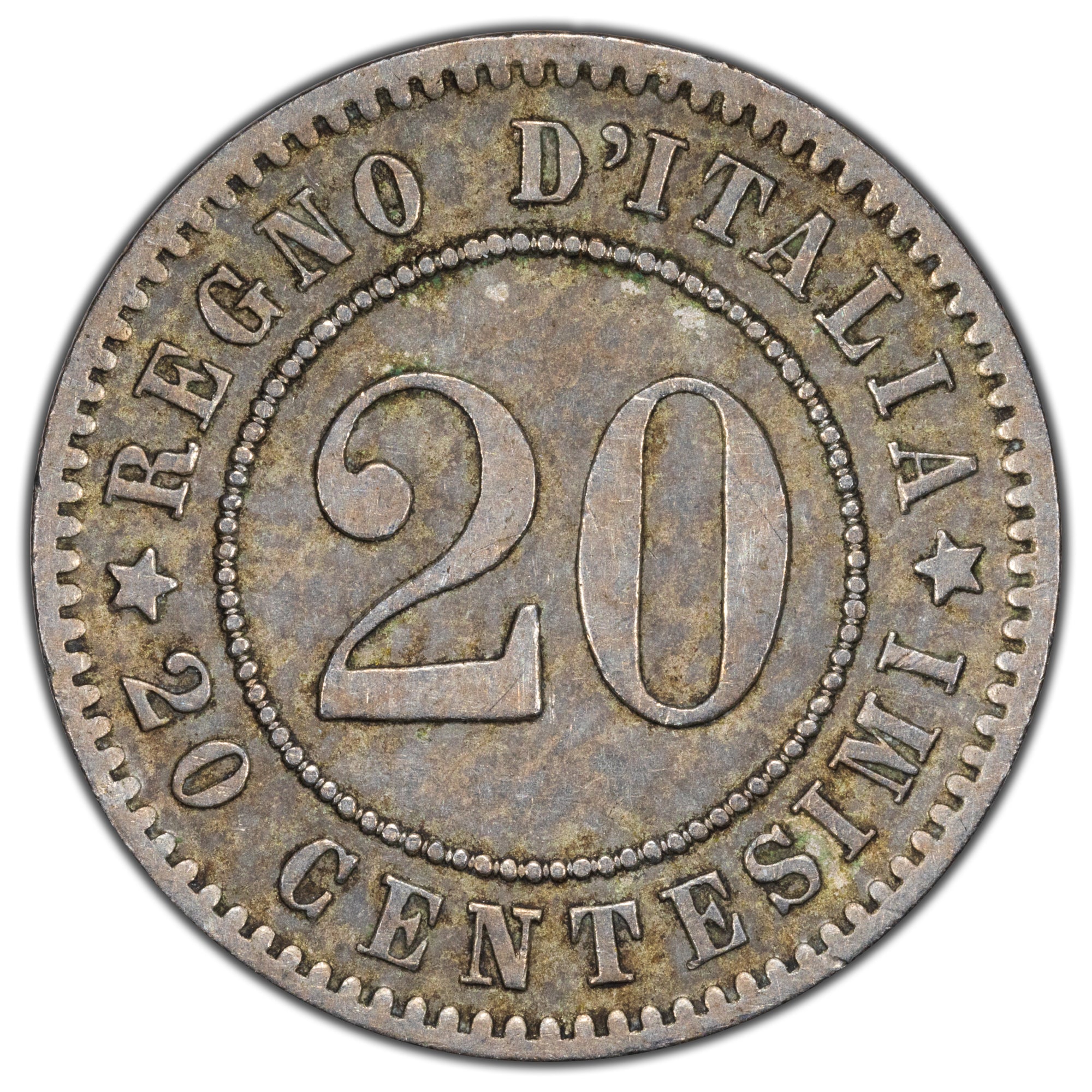 Italy 1894-KB 20 Centesimi Coin KM #28.1 - The Toronto Coin Shop
