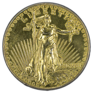 SOLD United States Oversized Fantasy Saint Gaudens 1907 $20 Coin 77mm