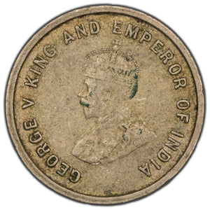 Straits Settlements 1920 5 Cents Coin KM #34