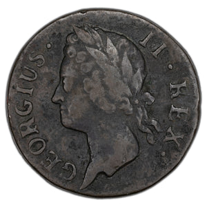 SOLD Ireland 1744 Farthing Coin SP #6608