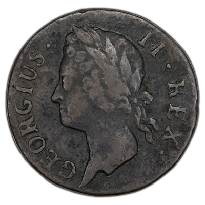 SOLD Ireland 1744 Farthing Coin SP #6608