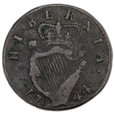 SOLD Ireland 1744 Farthing Coin SP #6608