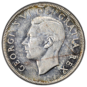 SOLD Canada 1949 50 Cents Half Dollar Silver Coin